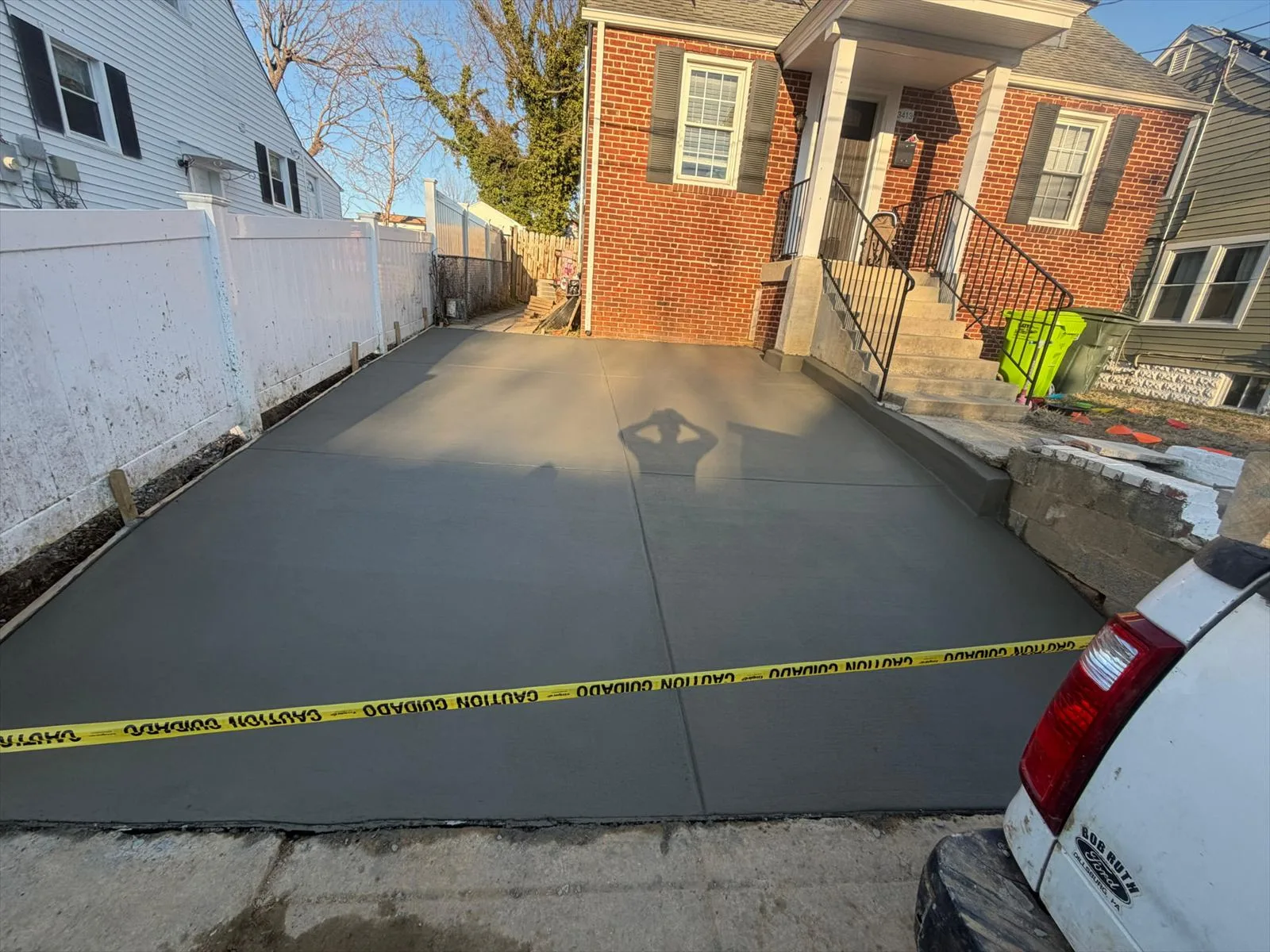 Driveway extension and hardscape by Actaeon
